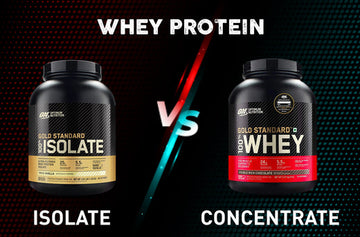 Whey Protein Isolate Versus Concentrate: A Comprehensive Comparison