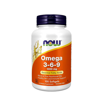 Now Foods Omega 3-6-9 1000 mg 100 Softgels