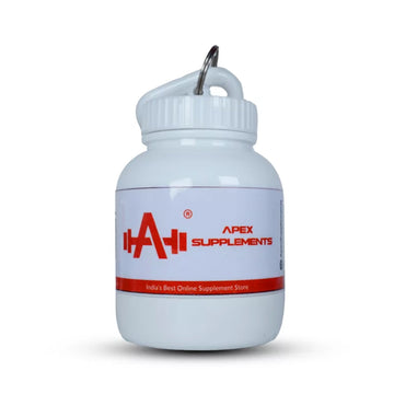 Whey Protein Funnel and Container with Key-Chain