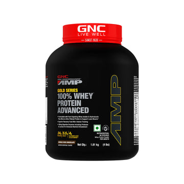 GNC AMP Gold Series 100% Whey Protein Advanced