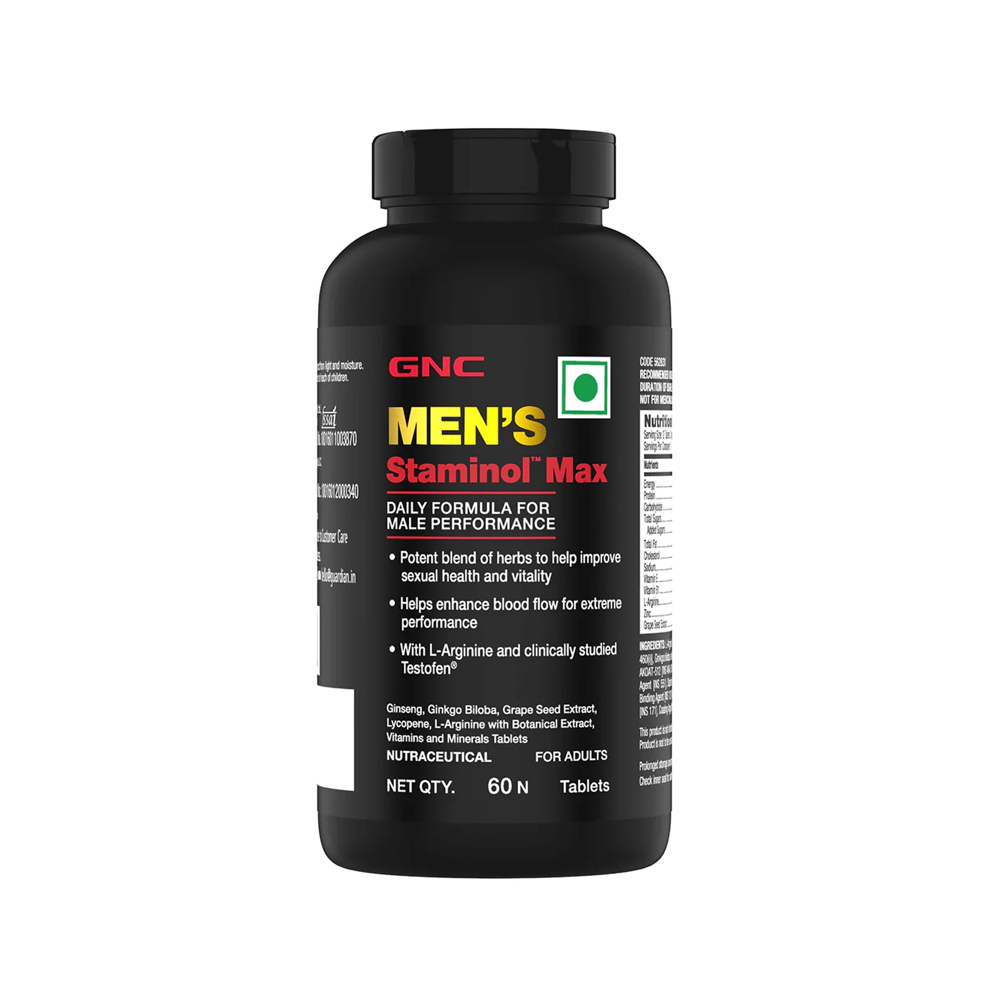 GNC Men Staminol Max