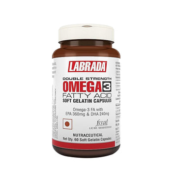 Labrada OMEGA 3, Double Strength, Fatty Acid Capsules