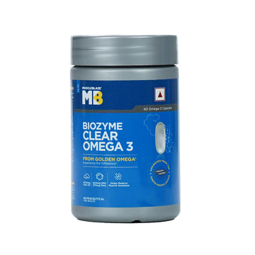 MuscleBlaze Biozyme Clear Omega-3