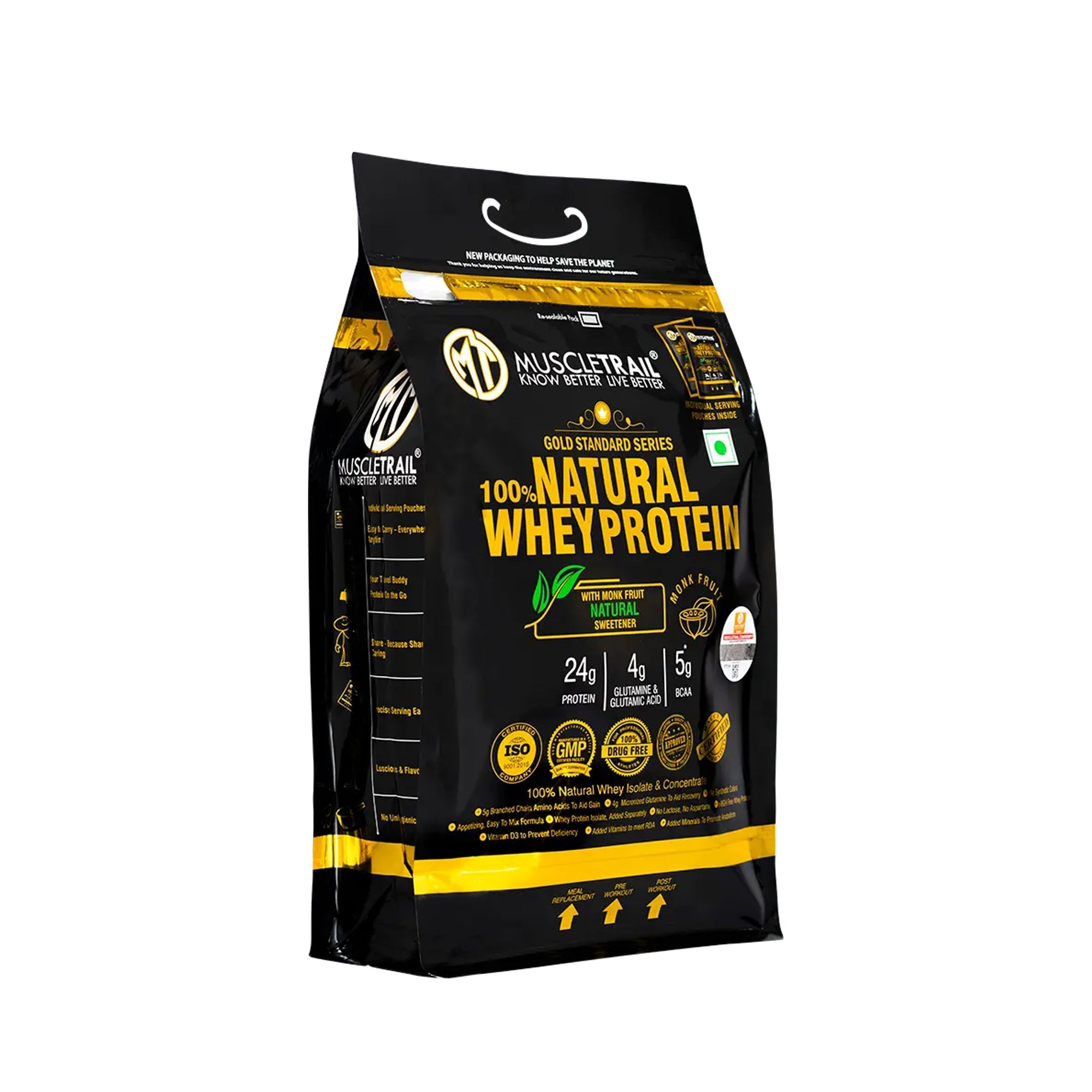 MuscleTrail Gold Standard Series Whey Protein