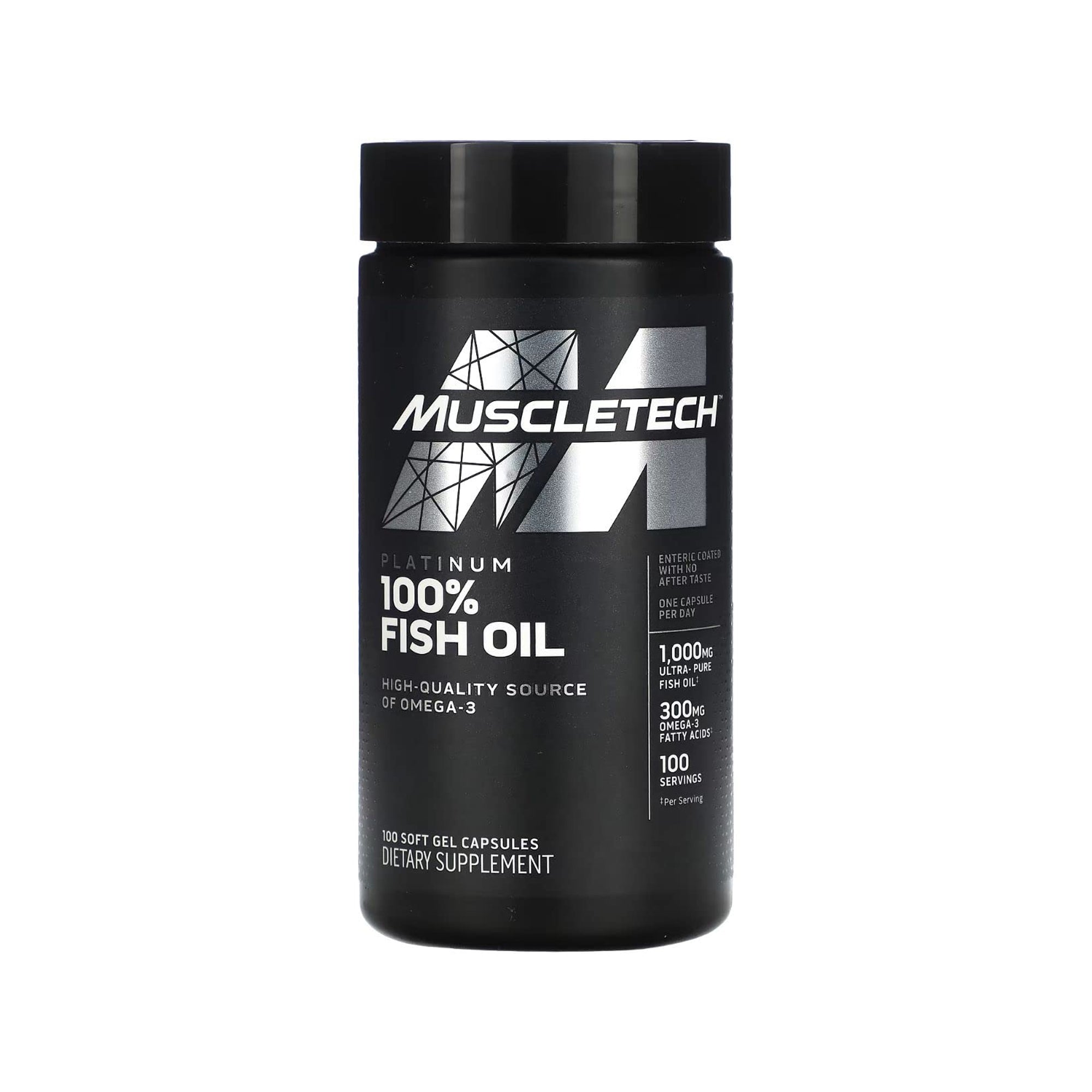 Muscletech Platinum Omega Fish Oil Capsules