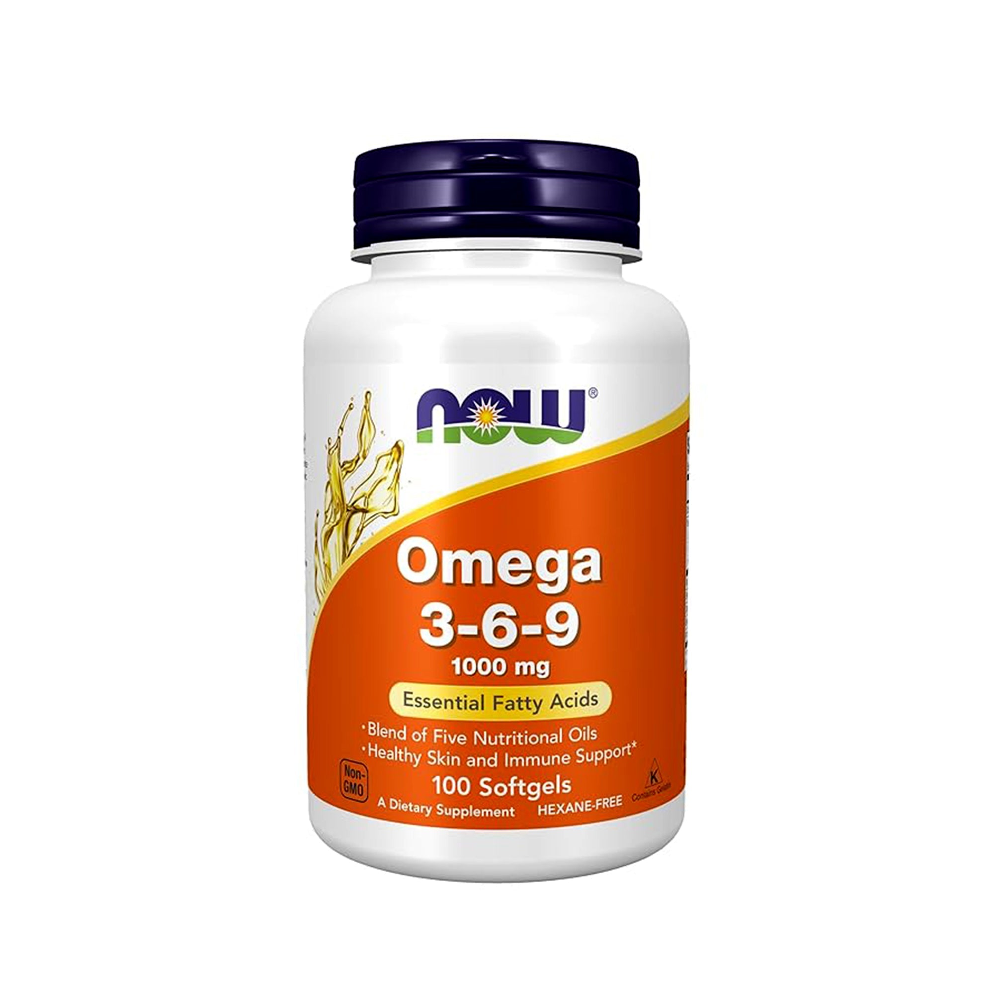 Now Foods Omega 3-6-9 1000 mg 100 Softgels