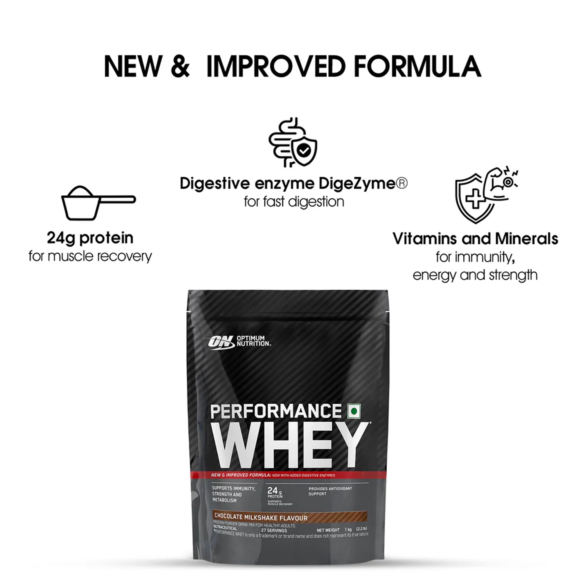 Buy Optimum Nutrition Performance Whey Protein Powder Online