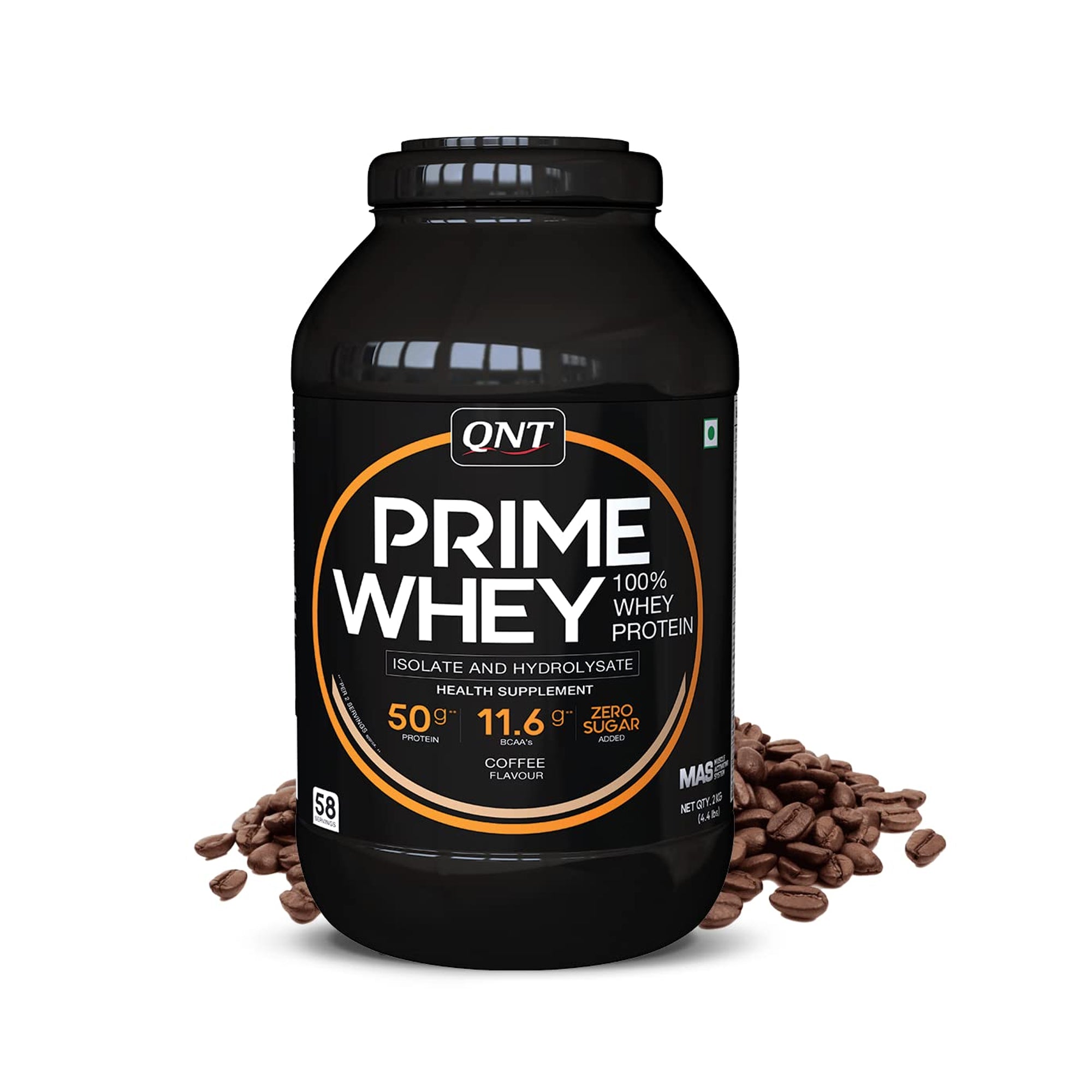 QNT Prime Whey Protein Powder with Isolate and Hydrolysate