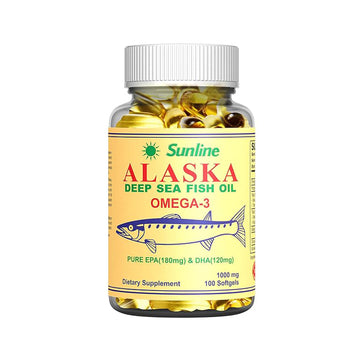 Sunline Alaska Fish Oil Omega-3 Capsules