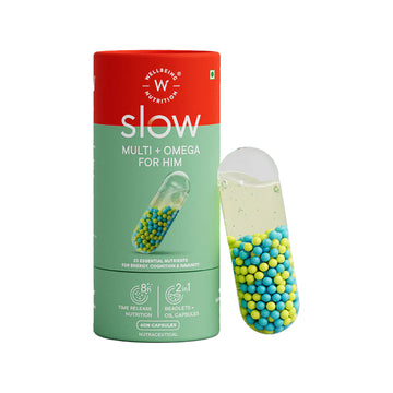 Wellbeing Nutrition Slow Multi + Omega For Him