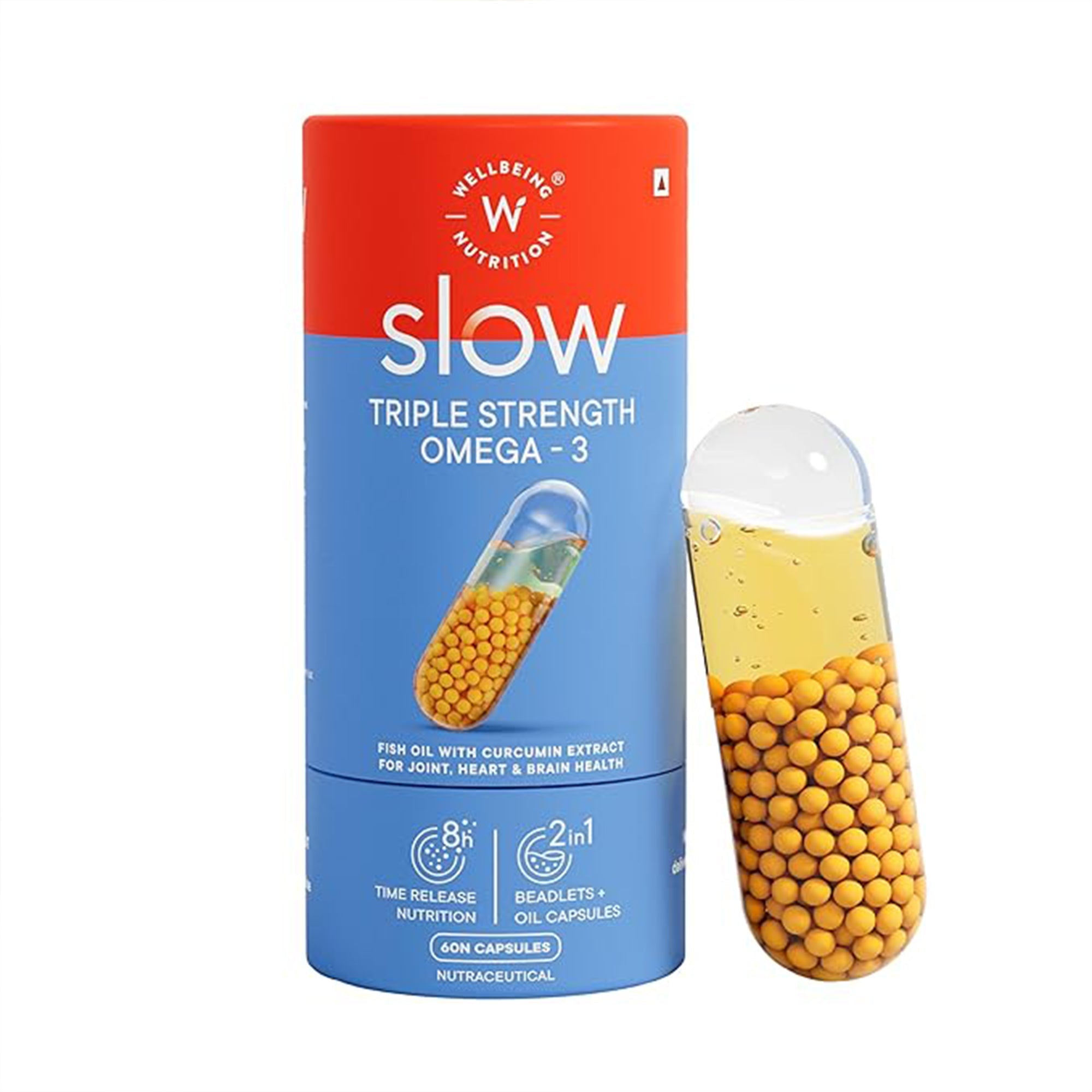 Wellbeing Nutrition Slow Triple Strength Omega 3