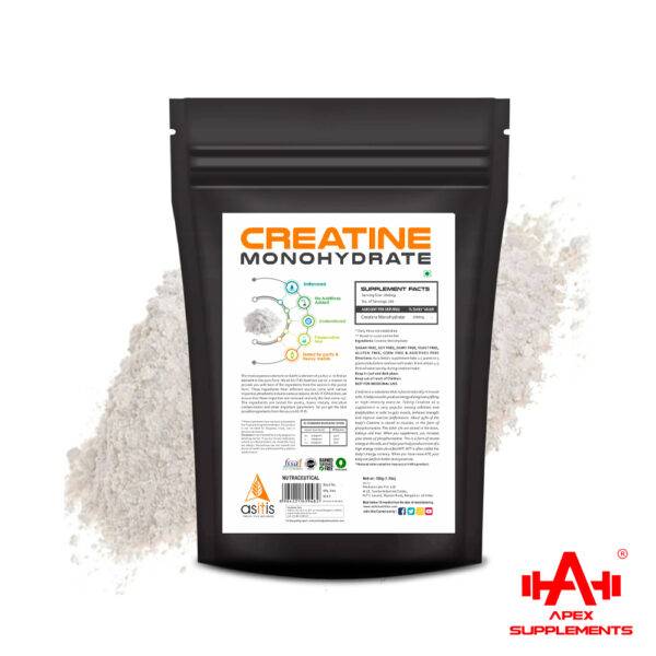 ASITIS Creatine Monohydrate Nutrition Facts
