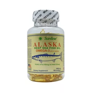 Alaska Fish Oil Omega-3 Capsules