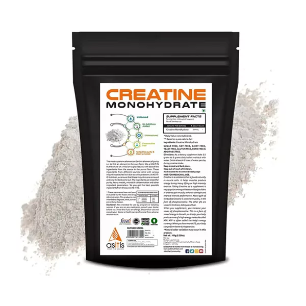 ASITIS Creatine Monohydrate for Musclebuilding