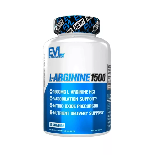 Evlution Nutrition L Arginine 1500 mg