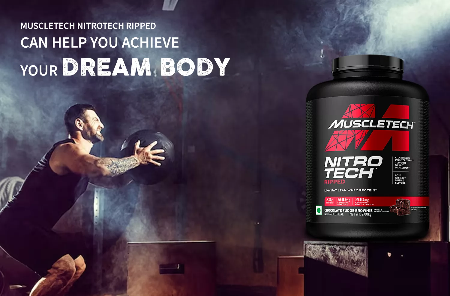 How MuscleTech NitroTech Ripped Can Help You Achieve Your Dream Body