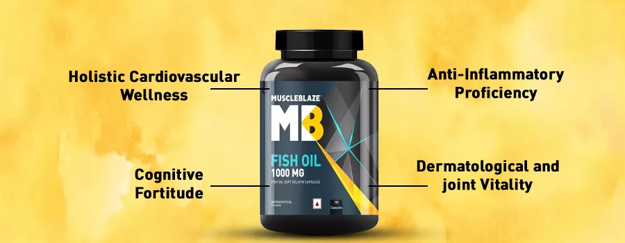 Benefits of Muscleblaze Fish Oil Tablets