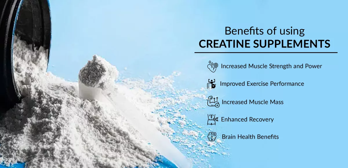 Benefits of using creatine supplements